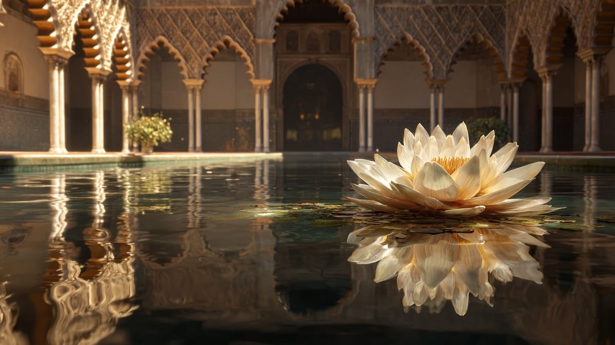 🇬🇧🇩🇪🇪🇸🇫🇷 "The Golden Flower Foundation", ☀️Sevilla💃: A Sanctuary for the Artists of Being✨🪞