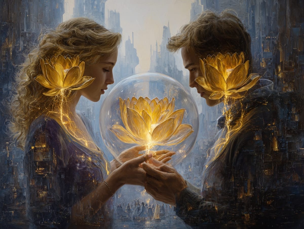 🇬🇧🇩🇪🇪🇸🇫🇷 The Uninstrumentalizable Light: Love as a Quantum Phenomenon ❤️💮